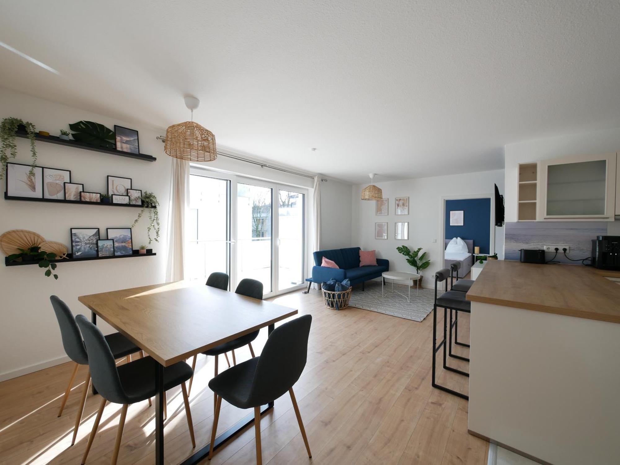 85Qm, Parkplatz, Zentral, Grosser Balkon, 2 Baeder Paderborn Exterior photo