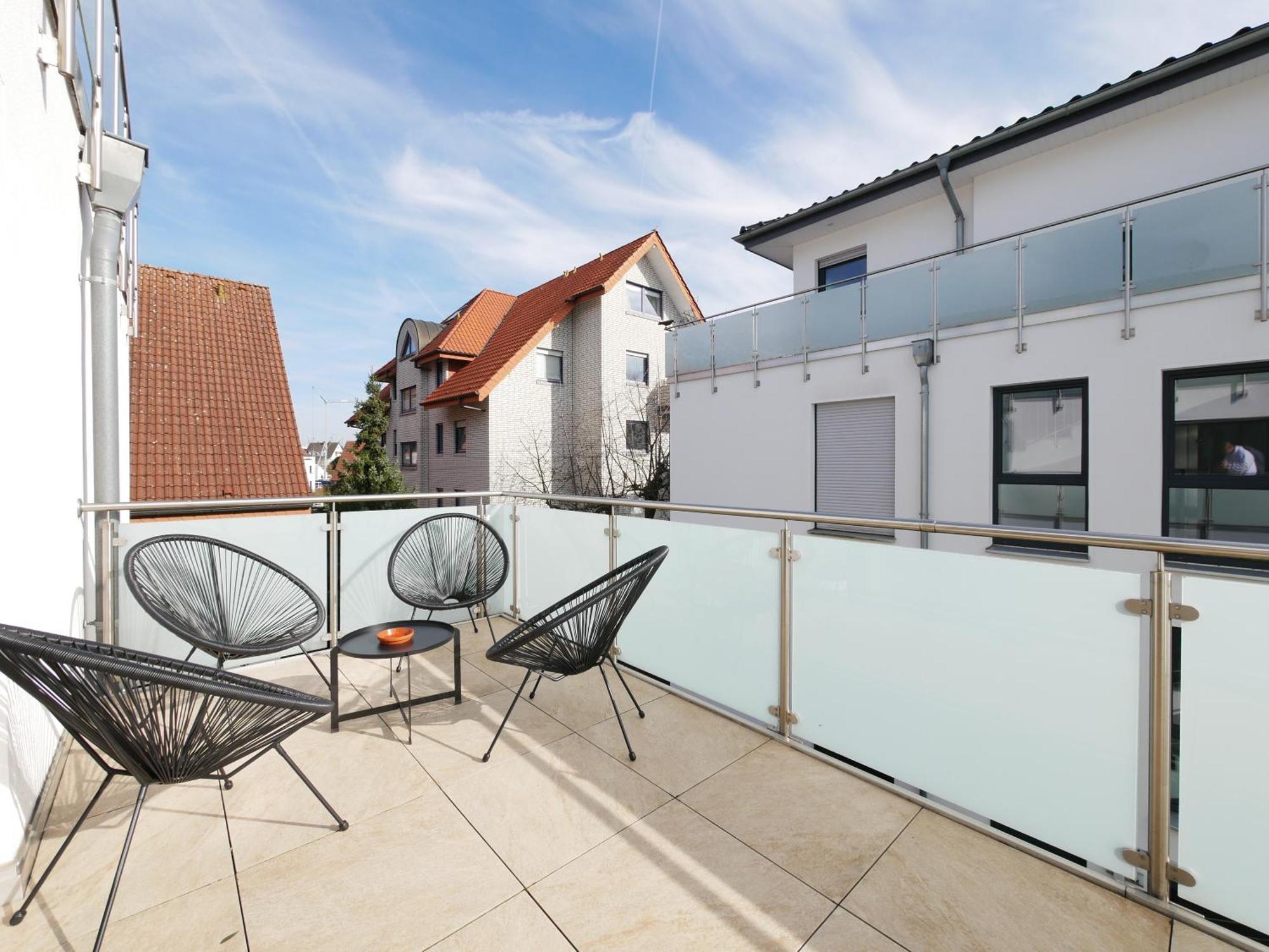 85Qm, Parkplatz, Zentral, Grosser Balkon, 2 Baeder Paderborn Exterior photo